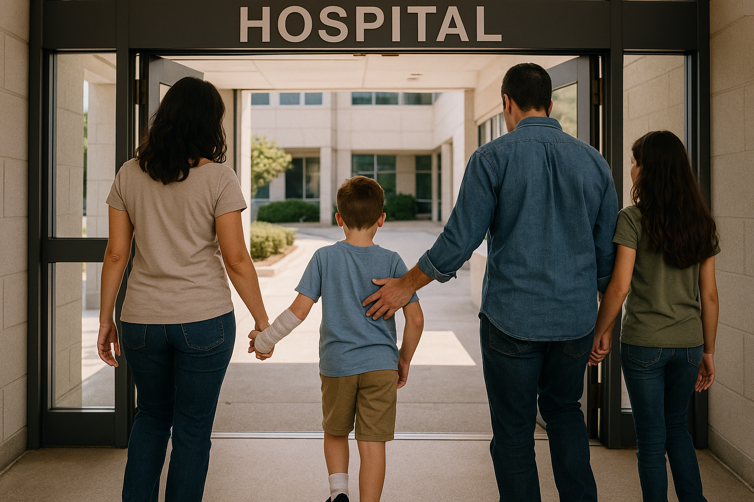 20250602_1653_Family Leaving Hospital_simple_compose_01jwsa25s3ekarg1fk7ebgv1t2